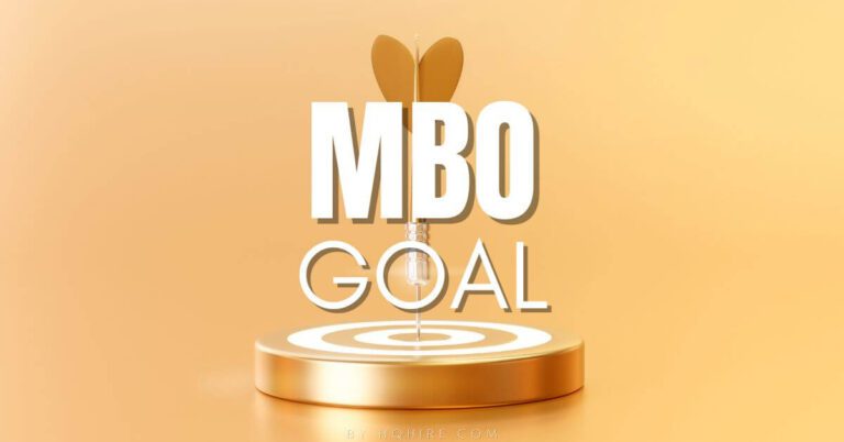 Management By Objectives (MBO) Goal Setting Model (Examples and Templates)